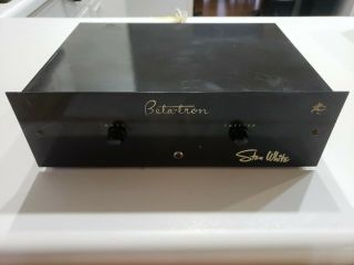 Extremely Rare Stan White The Beta - Tron For The Powertron Amplifier
