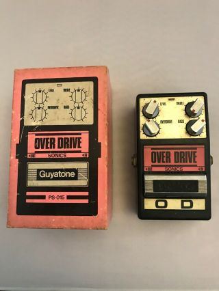 Guyatone Over Drive Ps - 015 From Ca Made In Japan Rare