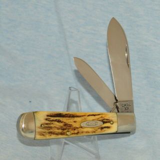 Rare Vintage Case Xx Stag Rail Splitter Knife 1940 - 64 5299 " Book $1000.  00