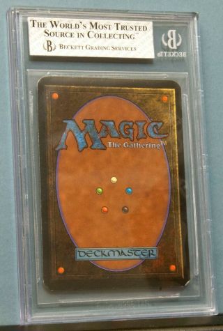 MTG Magic the Gathering Alpha Nevinyrral ' s Disk BGS 7.  0 - Great Eye Appeal 2