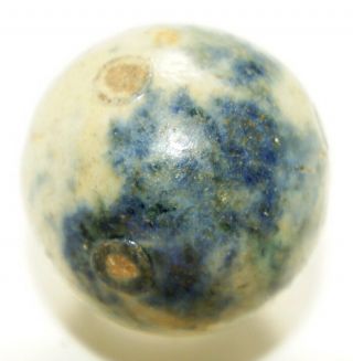 Marbles: Antique Gray Salt Glazed Stoneware (ca.  1600 - 1880) 27/32 "