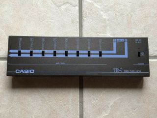Casio Tb - 1 Midi Thru Box Rare 80 