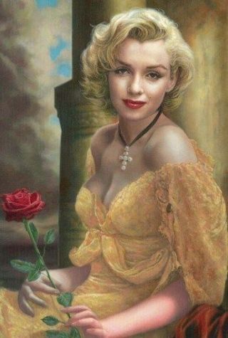 Marilyn Monroe Poster Gothic Rare Hot 24x36 - A10