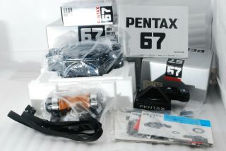 " Rare Near " Pentax 67 Ttl Mup 6x7 Medium Format Camera Grip 3078