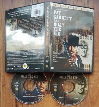 /991\ Pat Garrett And Billy The Kid Two - Disc Special Edition Dvd Rare & Oop