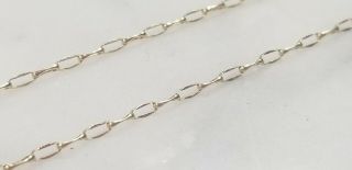 Rare Designer Monica Rich Kosann 18k Yellow Gold Belcher Link 30 " Necklace Chain