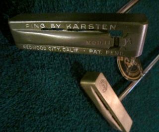 " Rare " Ping Redwood City Putter Mod 2 A / 40th 1a All Orig.  " Read Listing "