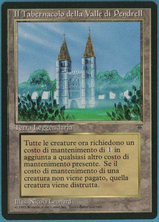 The Tabernacle At Pendrell Vale Legends (italian) Nm - M Card (36110) Abugames