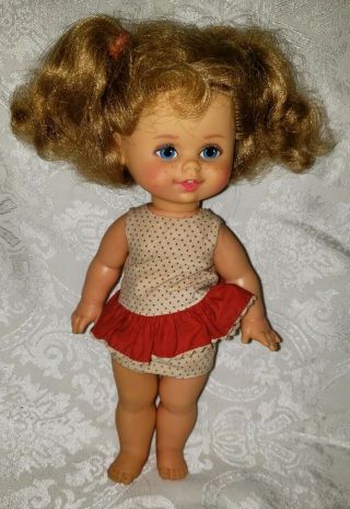 Talking Buffy Doll Family Affair 1967 Vintage Mattel 10 Inch
