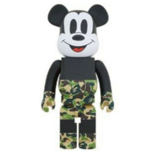 Be@rbrick Bape Mickey Mouse Green 1000 Japan Medicom Toy Import Japanese