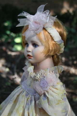 Rare Paradise Galleries Natalie Irish Girl Doll In Autumn Dress Kelly Rubert