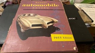 Annual Automobile Review - - Book - - - 1955 - - - Very Rare