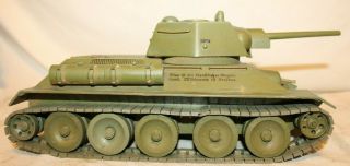 Rare Wwii Russian T34 Tank German Army Crew Recognition Training Model Hausser