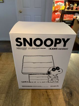 Rare Fake Kaws Joe Snoopy Medicom Toy