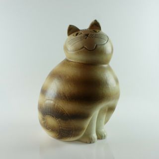 Offer Extremely Rare Lisa Larson Ceramic Mia Maxi Cat Gustavsberg 35cm