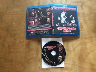 Cut - Throat Nine Blu Ray Code Red Violence Is There Way Of Life Oop Very Rare