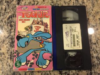 Foofur Volume 2: More Tails Rare Oop Vhs Not On Dvd 1986 Cartoon Kids