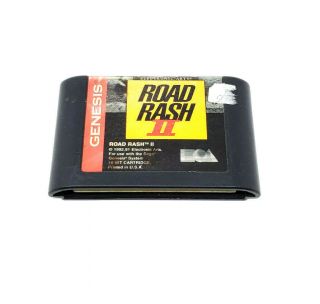 Road Rash Ii 2 (sega Genesis) Cartridge Rare Late Edition Good