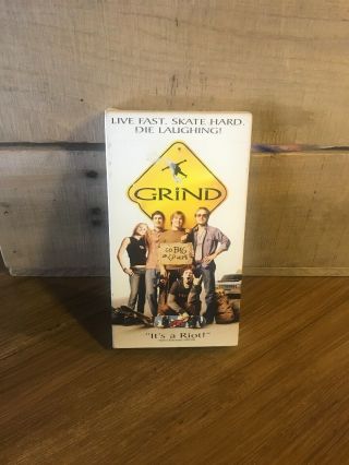 Grind (vhs,  2004) Rare Skateboarding Film Bam Margera Mike Vogel Adam Brody