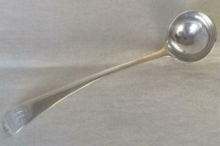 A Fine English Solid Silver George Iii Sauce Ladle By Richard Crossley Lon 1788.