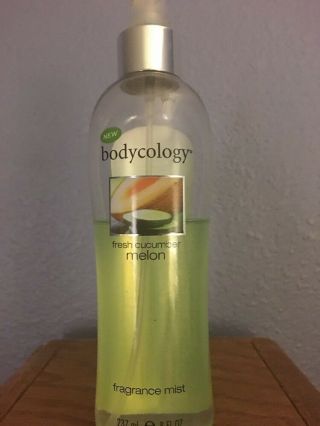 Htf Bodycology Fresh Cucumber Melon Fragrance Mist Rare Item 60
