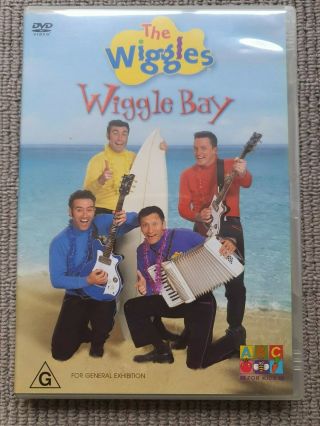 Rare - The Wiggles - Wiggly Bay - Dvd 2002 - Region 4