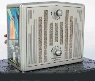 Rare 1933 Chicago Century Of Progress Worlds Fair Stewart Warner Radio Model 108