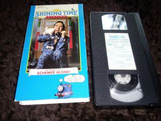 Shining Time Station Schemer Alone VHS Great Cond Rare Video Tape 3
