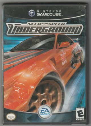 Need For Speed: Underground Nintendo Gamecube Game Rare Htf Complete
