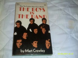 The Boys In The Band,  Mart Crowley.  Dell 1st Printing 1968 Rare Movie Tie - In