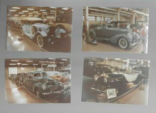34 Color Photographs of Antique Cars Either Las Vegas Or Ford Museum 2