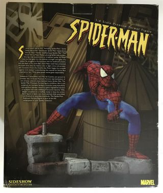 Sideshow Exclusive Premium Format Statue Spider - Man with Camera Limited 52/500 3