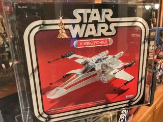 Star Wars Afa X - Wing Fighter 80 Luke Skywalker 1978 Toy Boba Fett