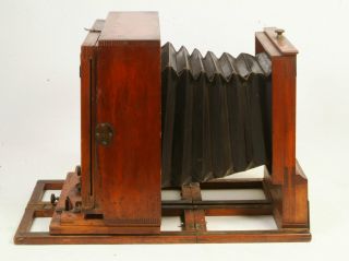 RARE August Semmendinger EXCELSIOR Model 6 12 x 12 inch Wet Plate Camera.  1873 3