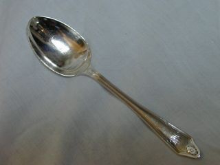 Vintage Sterling Silver Tea Spoon Engraved " Me " 1932 27.  03 Grams