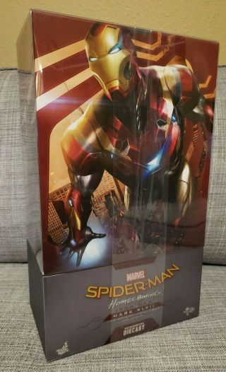 Hot Toys Mms427 Spider - Man Homecoming Iron Man Mark 47 Xlvii 1/6 Fig