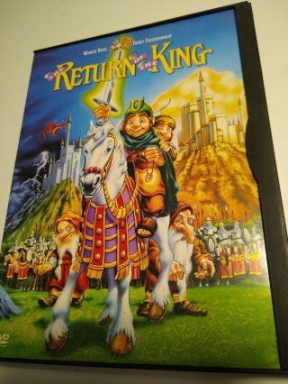 The Return Of The King (dvd,  2001) Warner Bros Snapcase Animated Oop Rare