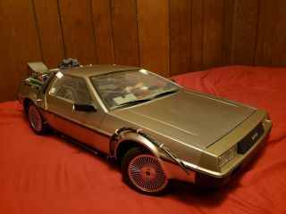 U.  S.  Seller Hot Toys Back To The Future 1/6 Delorean With Marty Mcfly And Accs