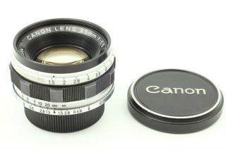 【RARE EXC,  4 w Cap】 Canon 35mm f/1.  5 MF Lens for LTM Leica L39 Mount from JAPAN 2