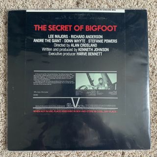 The Six Million Dollar Man - Secret Of Bigfoot Discovision Laserdisc - VERY RARE 2