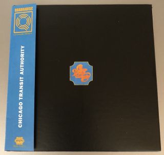 Chicago Transit Authority Ultra Rare Quadradisc 4 - Channel Dvd Audio Disc
