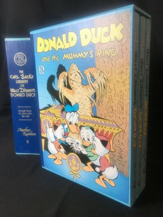 FIRST EDITION The Carl Barks Library Of Walt Disney Complete 10 Volume Set RARE 2