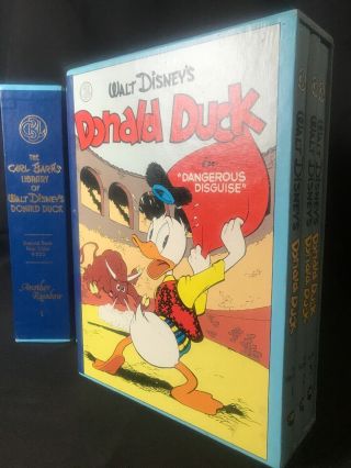 FIRST EDITION The Carl Barks Library Of Walt Disney Complete 10 Volume Set RARE 3