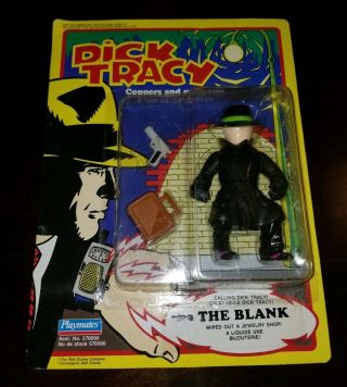 Dick Tracy The Blank Unpunched Figure Rare Htf Madonna
