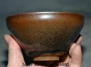 5 " Rare Antique Old Chinese Jun Kiln Porcelain Dynasty Palace Bowl Bowls Cup