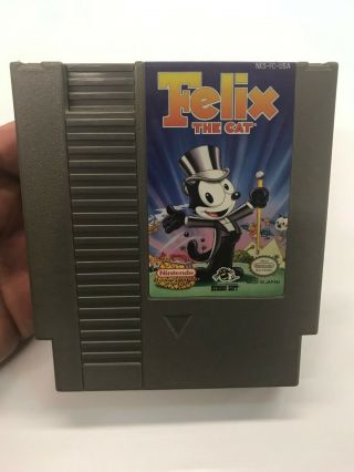 Rare Felix The Cat Nintendo Nes Game In - Fast