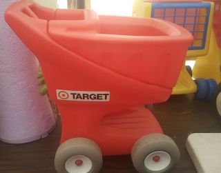 Rare Htf Odd Toddler Target Kids Shopping Cart Plastic Toddler Step 2