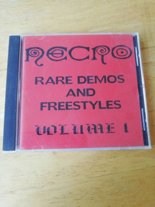 Necro Rare Demos And Freestyles Volume 1 Cd Plus Hip Hop Connection Cd