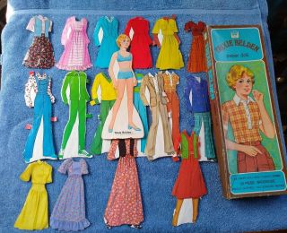Vintage Whitman 1979 Trixie Belden Paper Doll & Clothes
