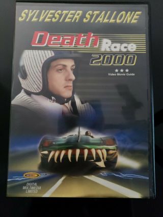 Death Race 2000 Dvd David Carradine Sylvester Stallone John Landis Rare Oop